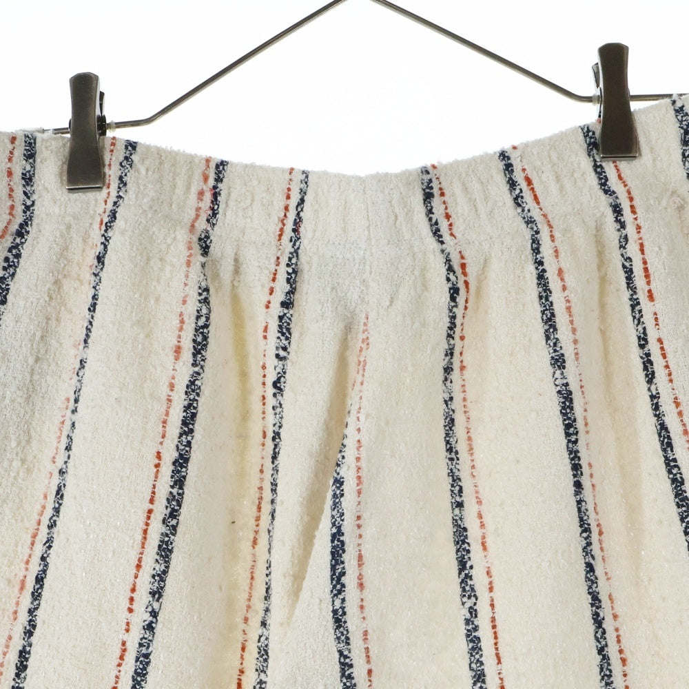 KITH(キス) ロアンヌブークレ パイル地 ワイドパンツ アイボリー