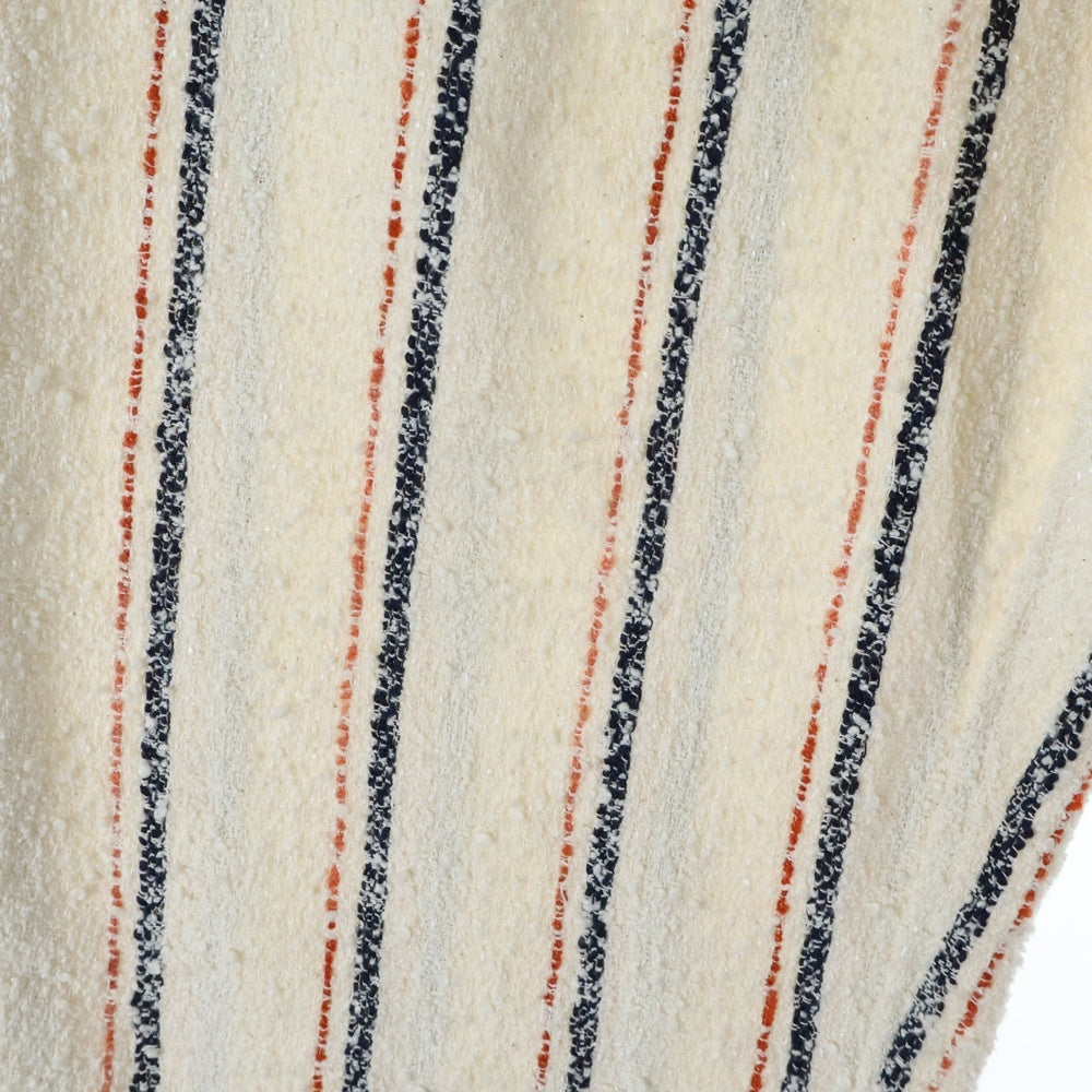 KITH(キス) ロアンヌブークレ パイル地 ワイドパンツ アイボリー