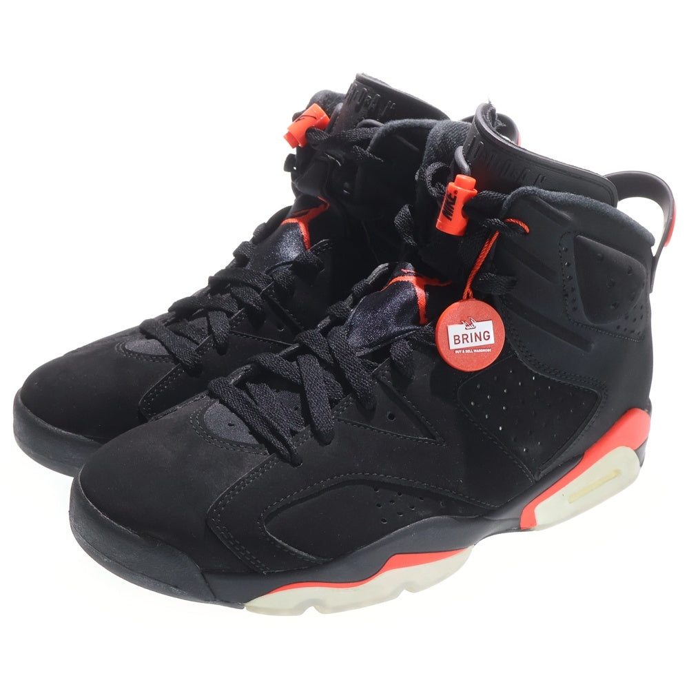 NIKE(ナイキ) AIR JORDAN6 RETRO OG エアジョーダン6 ハイカットスニーカー ブラック US9/27cm 384664-060