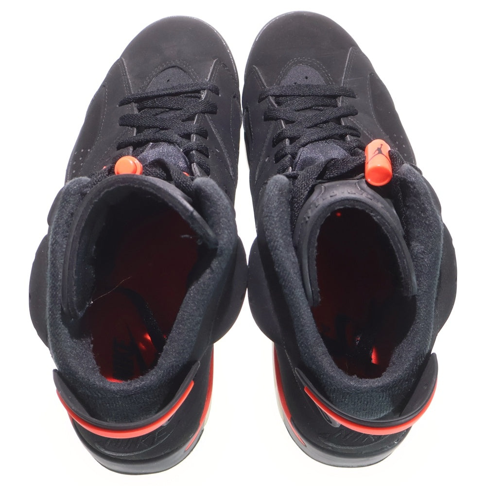 NIKE(ナイキ) AIR JORDAN6 RETRO OG エアジョーダン6 ハイカットスニーカー ブラック US9/27cm 384664-060