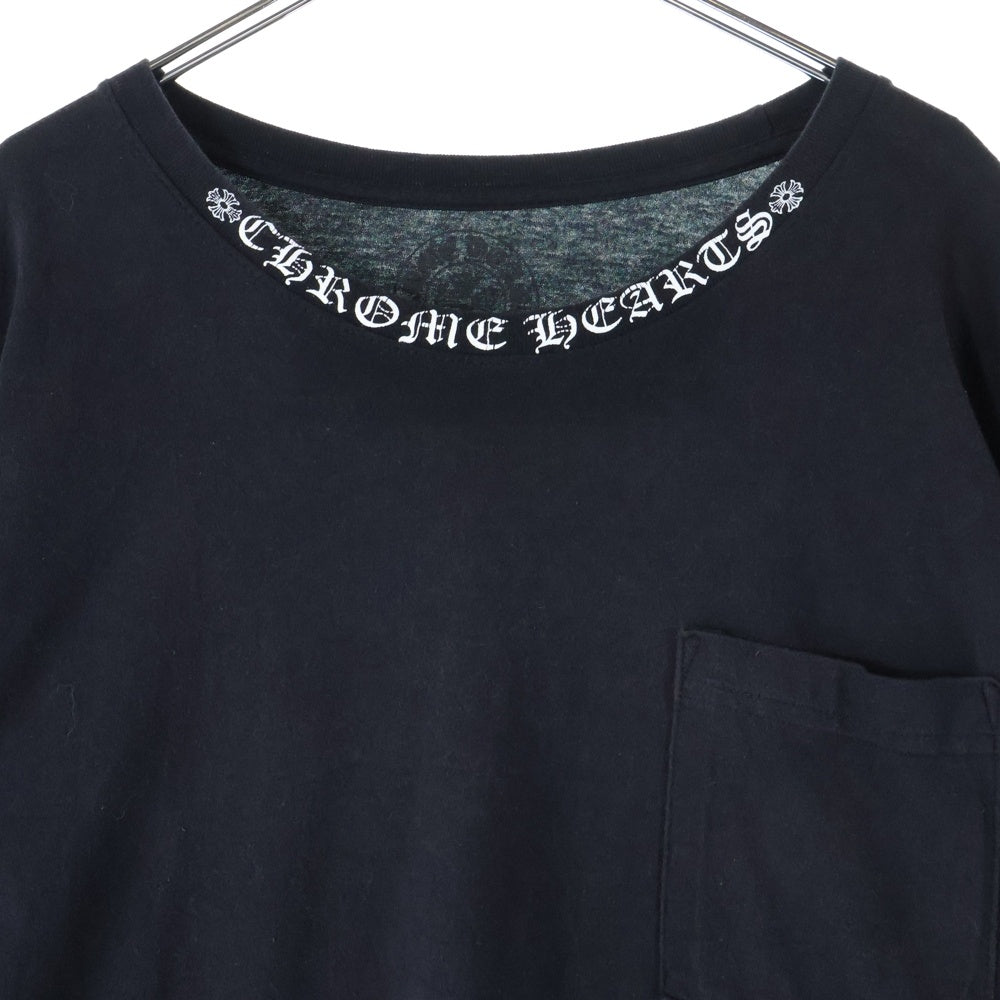 CHROME HEARTS(クロムハーツ) CH L/S T-SHIRT ネックロゴ 長袖Tシャツ