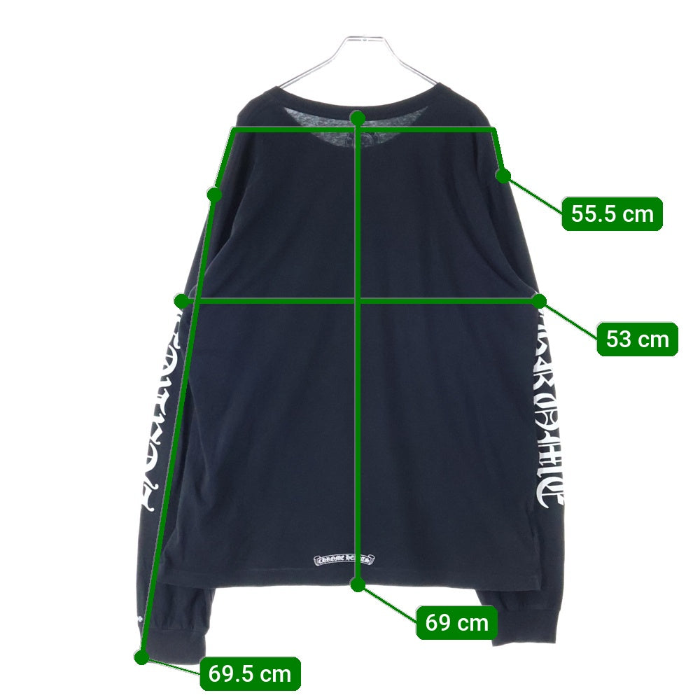 CHROME HEARTS(クロムハーツ) CH L/S T-SHIRT ネックロゴ 長袖Tシャツ