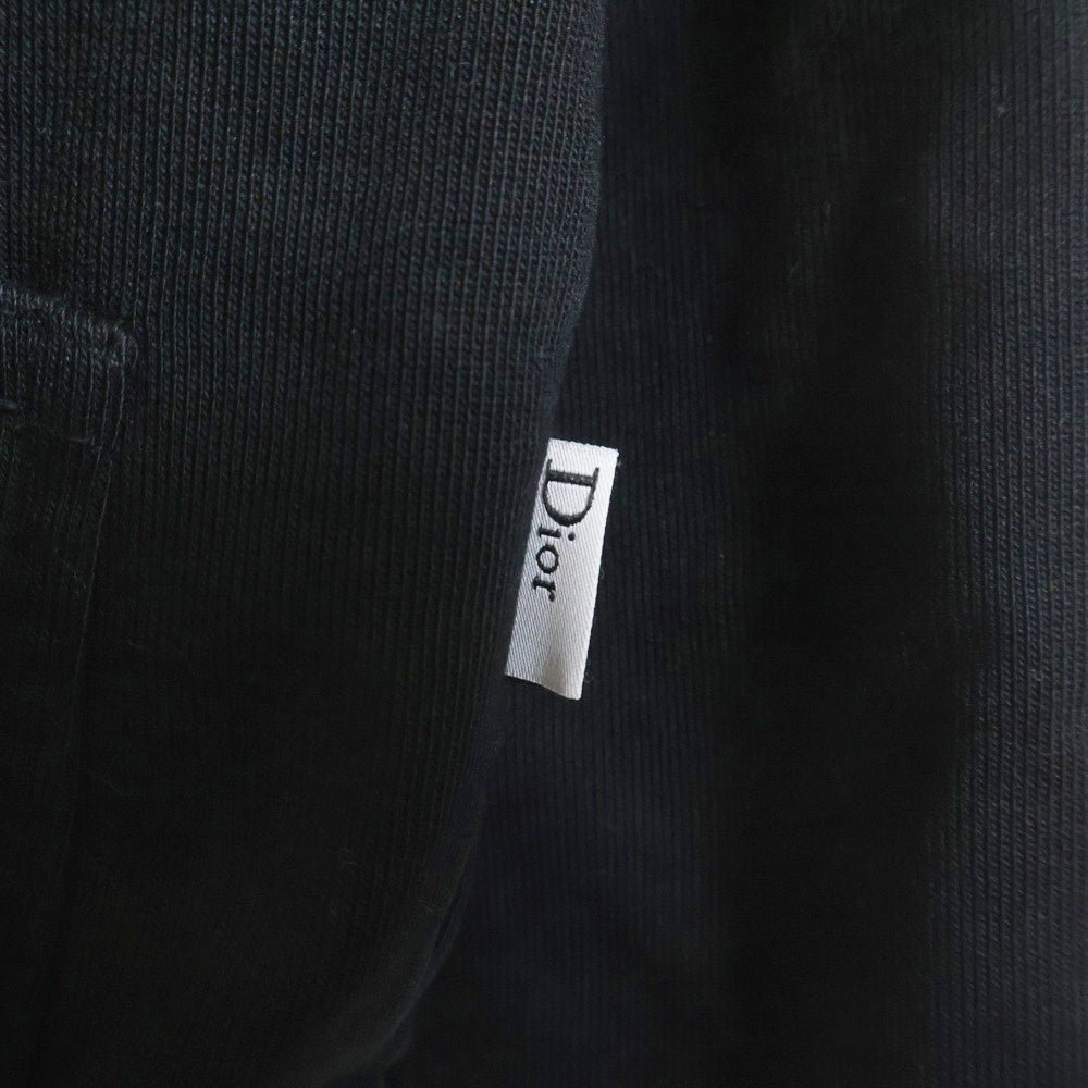 DIOR(ディオール) ×KAWS Bee Zip Up Hoodie カウズ BEE刺繍 ジップアップスウェットパーカー フーディー ブラック 923J205W6142