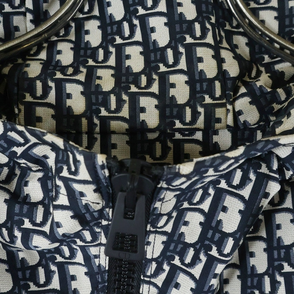 DIOR(ディオール) 20AW オブリーク テクニカルタフタ ハーフジップ プルオーバーアノラックジャケット パーカー フーディー 117C10A2970