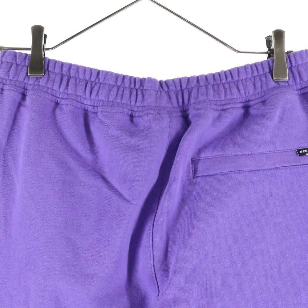 NO BRAND(ノーブランド) NERDY(ノルディ) Basic Logo Sweatpants スウェットパンツ パープル