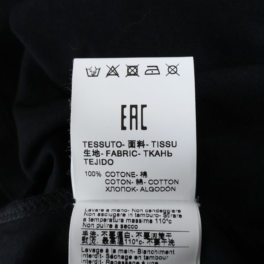 MSGM(エムエスジーエム) BOX LOGO T-SHIRT 半袖Tシャツ ブラック 2840MM67