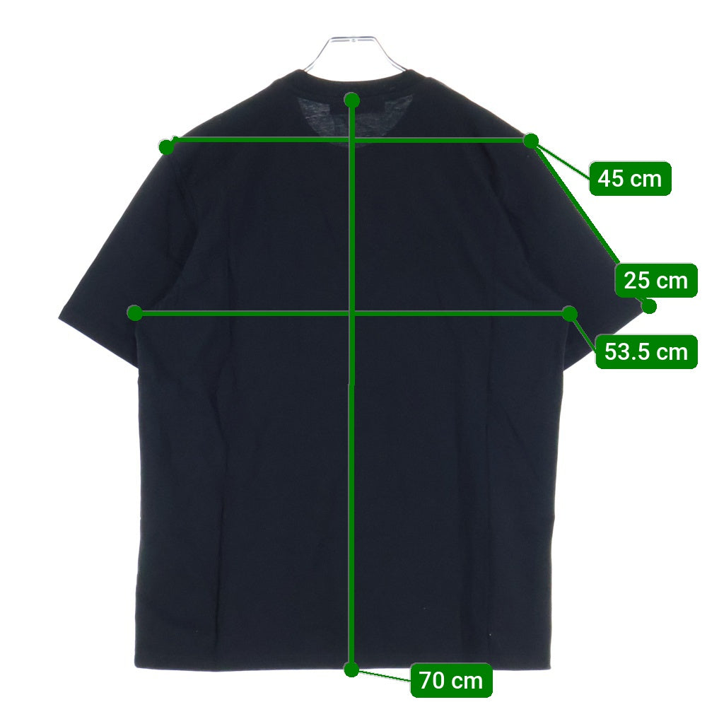 MSGM(エムエスジーエム) BOX LOGO T-SHIRT 半袖Tシャツ ブラック 2840MM67