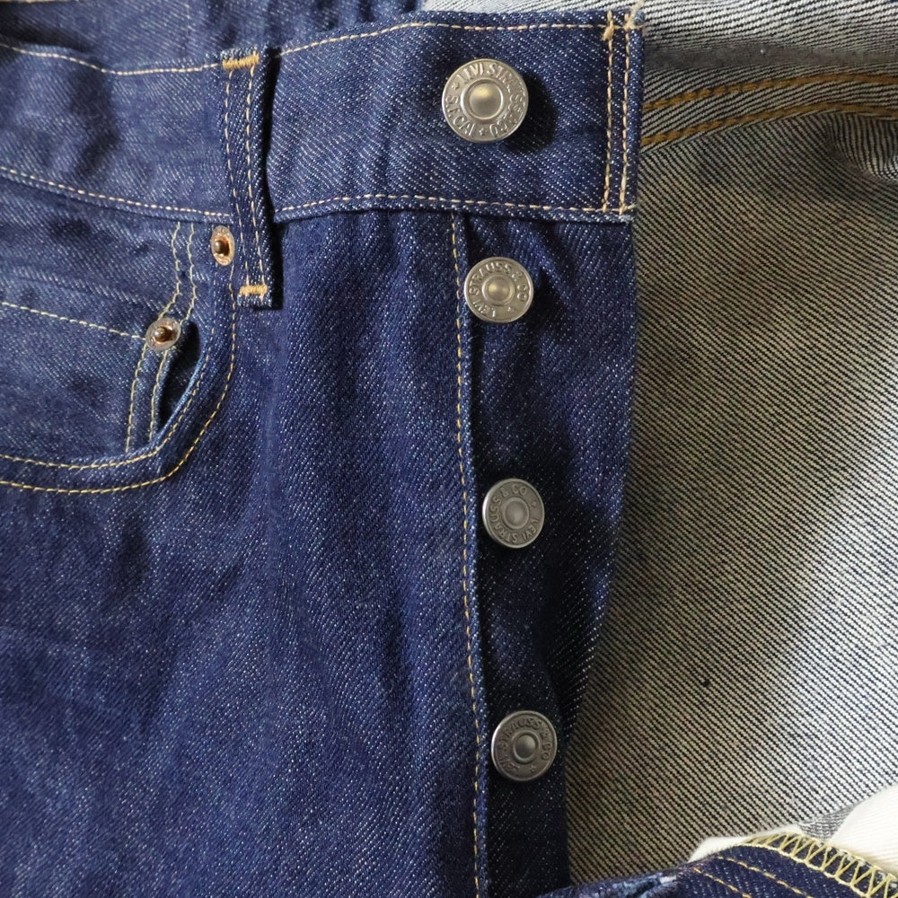 Levi's VINTAGE CLOTHING(リーバイス ビンテージ クロージング) 501XX ボタンフライ 米国製 デニムパンツ ジーンズ インディゴ 66501-0128