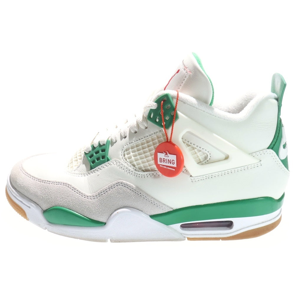 NIKE(ナイキ) AIR JORDAN 4 RETRO SP PINE GREEN エアジョーダン4 レトロ SP パイングリーン ハイカットスニーカー ホワイト/グリーン US8/26.0cm DR5415-103