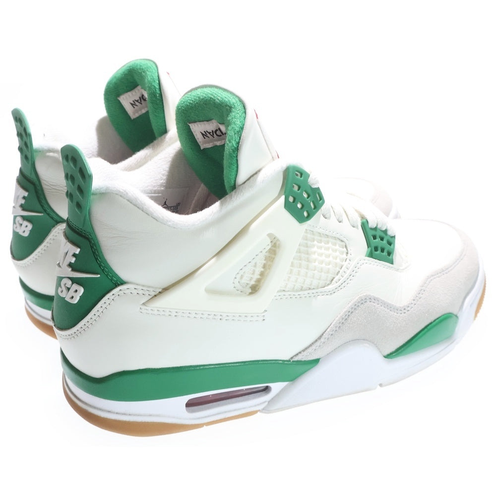 NIKE(ナイキ) AIR JORDAN 4 RETRO SP PINE GREEN エアジョーダン4 レトロ SP パイングリーン ハイカットスニーカー ホワイト/グリーン US8/26.0cm DR5415-103