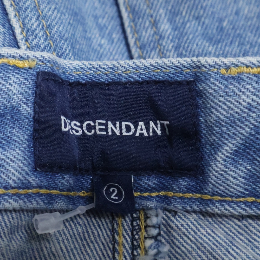 DESCENDANT(ディセンダント) DIY DENIM SHORTS デニム ショーツ ハーフパンツ インディゴ