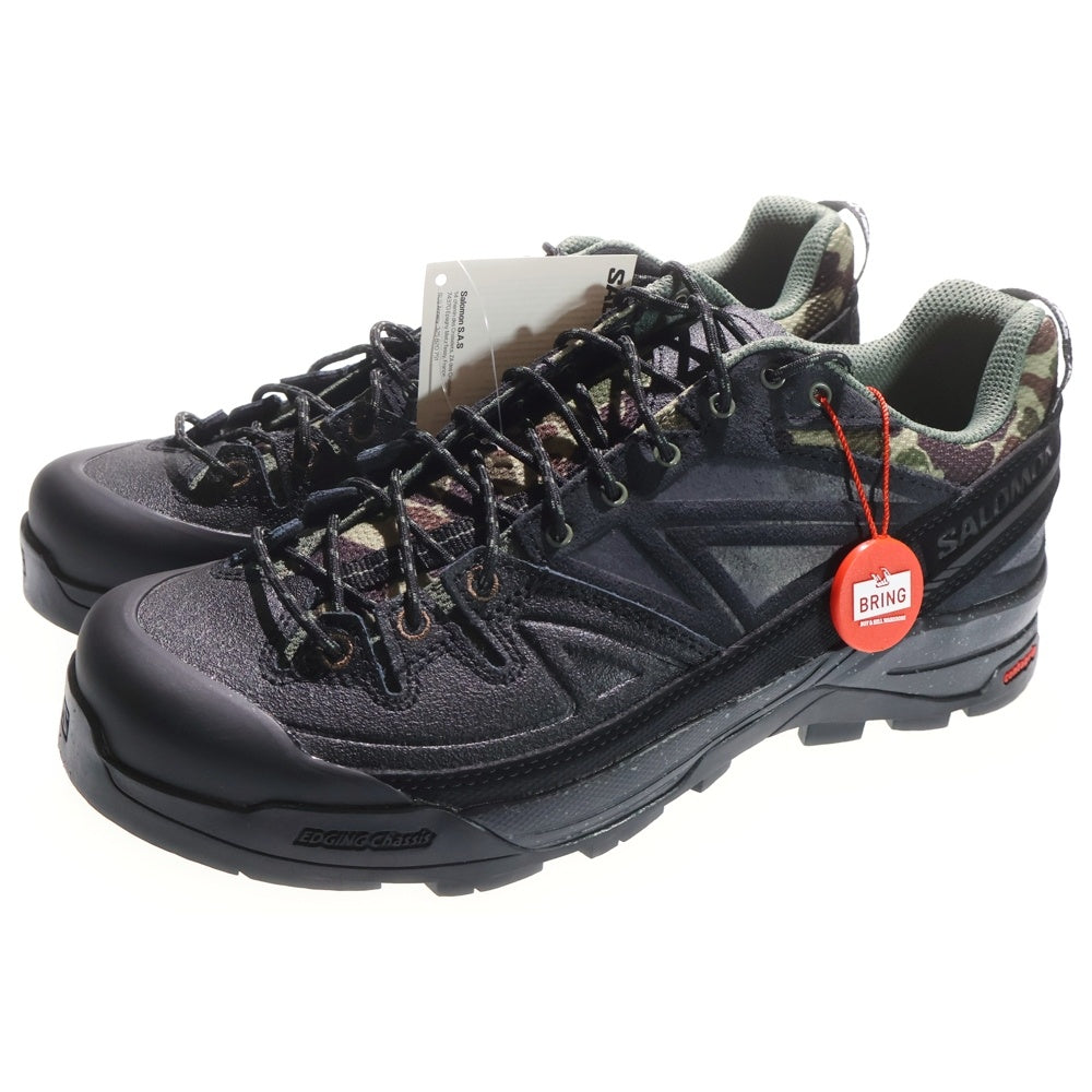 SALOMON(サロモン) ×CARHARTT X-ALP W.I.P カーハート ローカットスニーカー ブラック US8.5/26.5cm