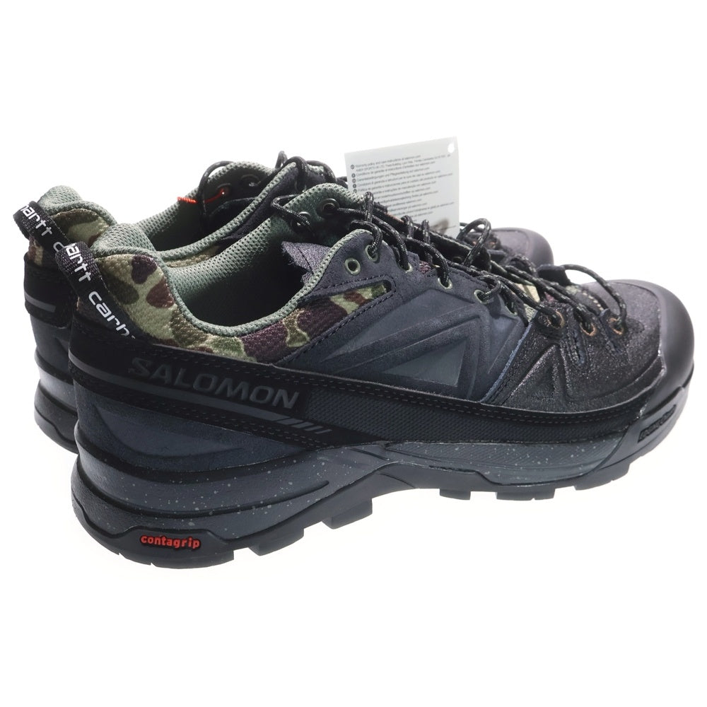 SALOMON(サロモン) ×CARHARTT X-ALP W.I.P カーハート ローカットスニーカー ブラック US8.5/26.5cm