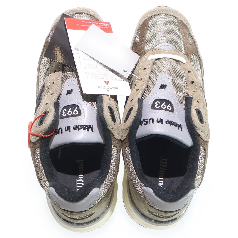 New Balance(ニューバランス) ×JJJJOUND ジョウンド U993JJ ローカットスニーカー マッシュルーム ベージュ US5/23cm