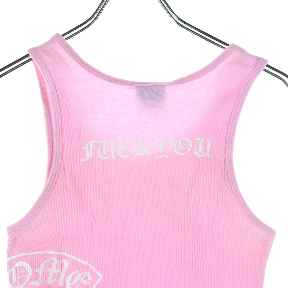 CHROME HEARTS(クロムハーツ) OLD FUCK YOU T BAR TANK TOP ファック
