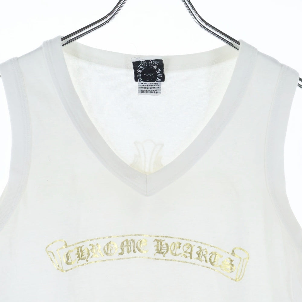CHROME HEARTS(クロムハーツ) OLD TANK TOP 背面クロスロゴ タンク