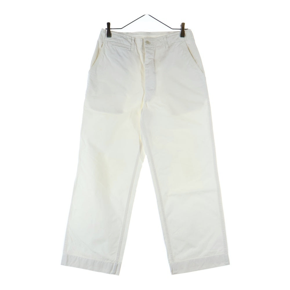 AT LAST & CO(アットラスト) CHINO WORK PANTS チノパンツ ホワイト