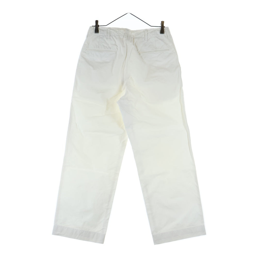 AT LAST & CO(アットラスト) CHINO WORK PANTS チノパンツ ホワイト