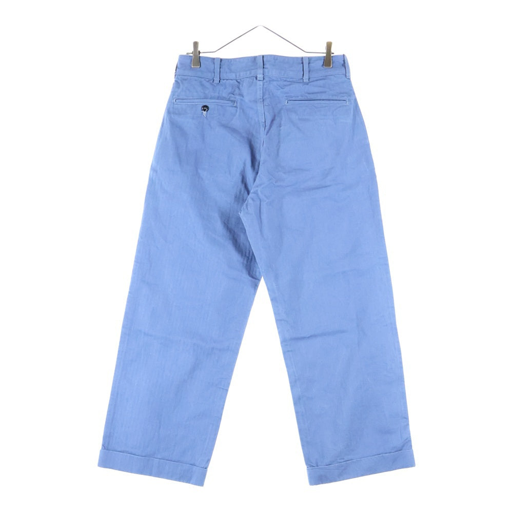 AT LAST & CO(アットラスト) WORK TROUSERS ワークパンツ ブルー