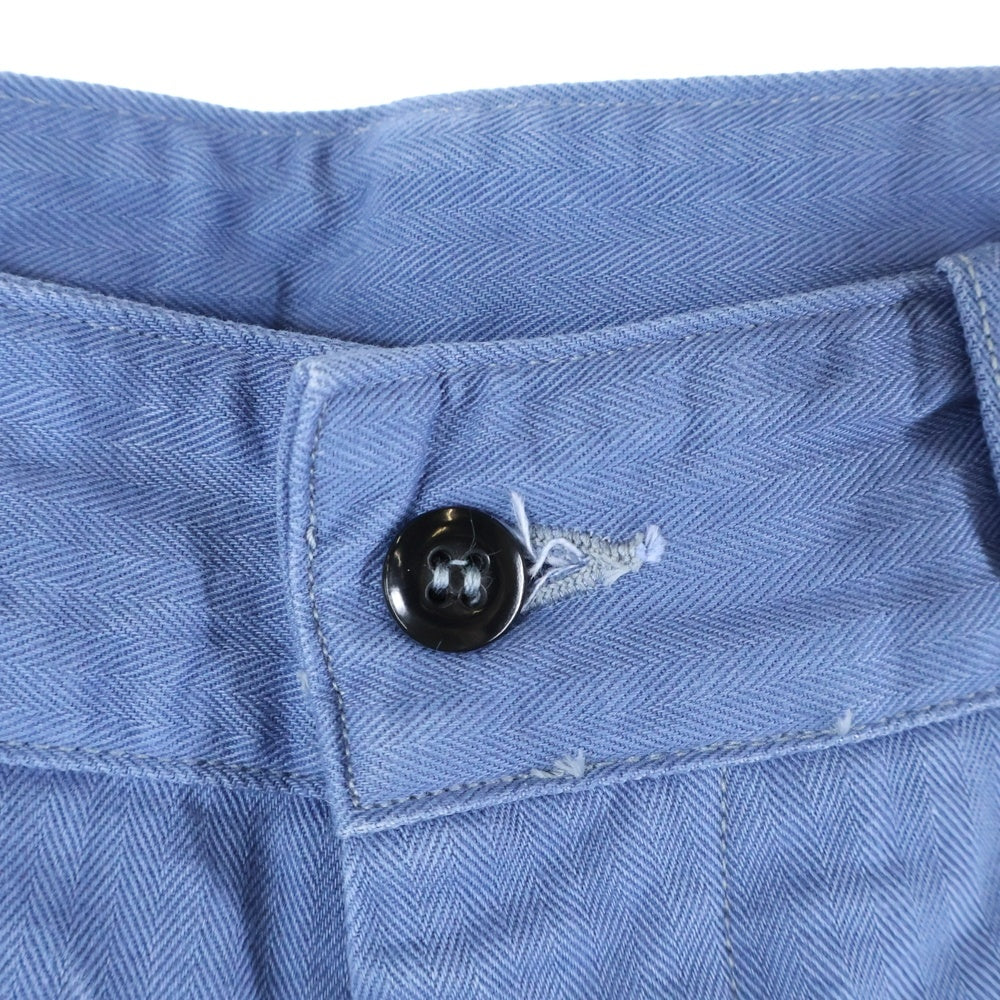 AT LAST & CO(アットラスト) WORK TROUSERS ワークパンツ ブルー