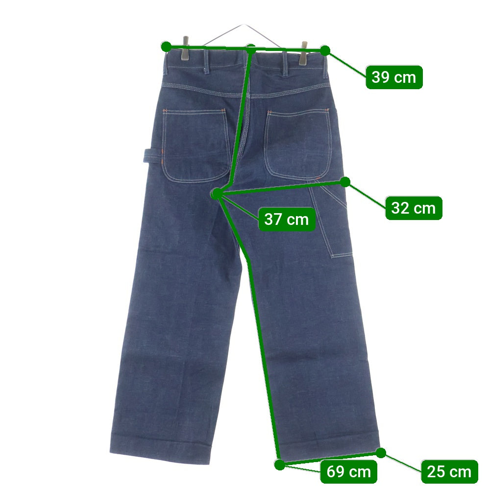 AT LAST & CO(アットラスト) LOT145 DENIM PANTS ボタンフライ デニムペインターパンツ インディゴ