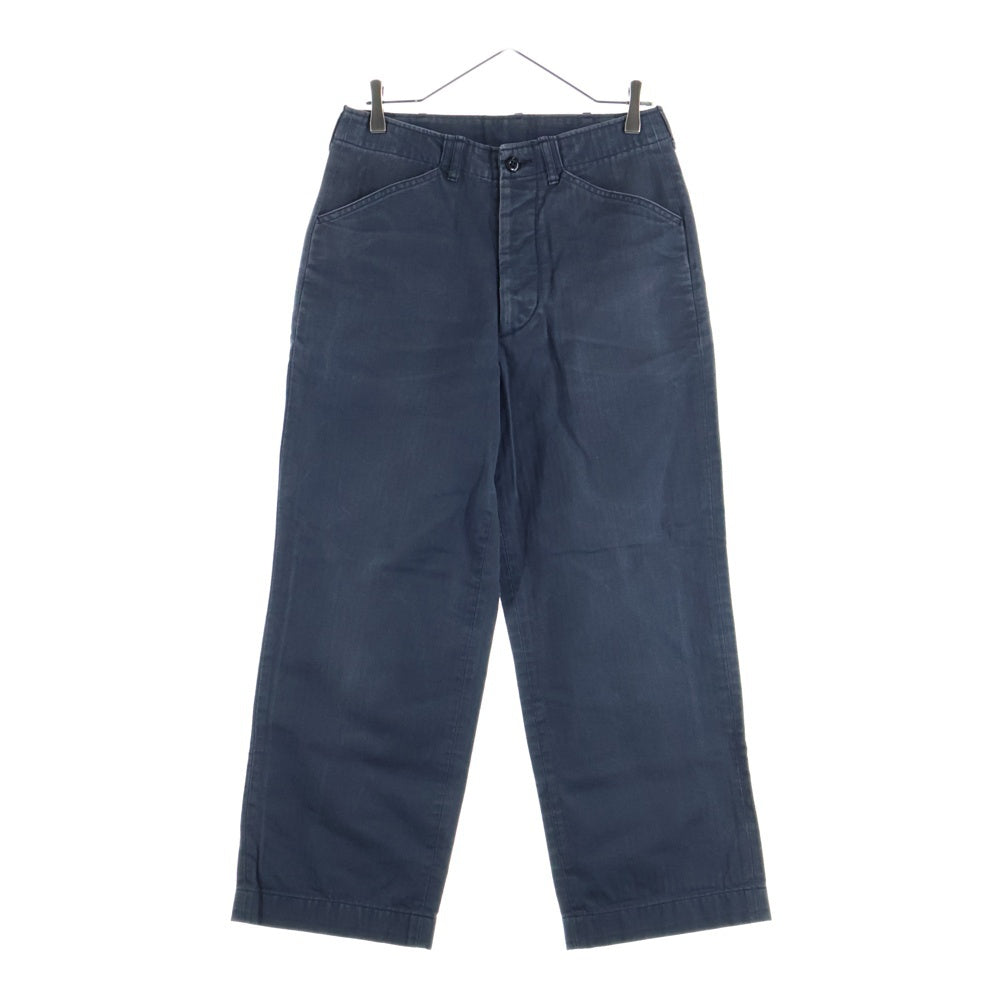 BUTCHER PRODUCTS(ブッチャー プロダクツ) WORK PANTS ボタンフライ ワークパンツ ネイビー