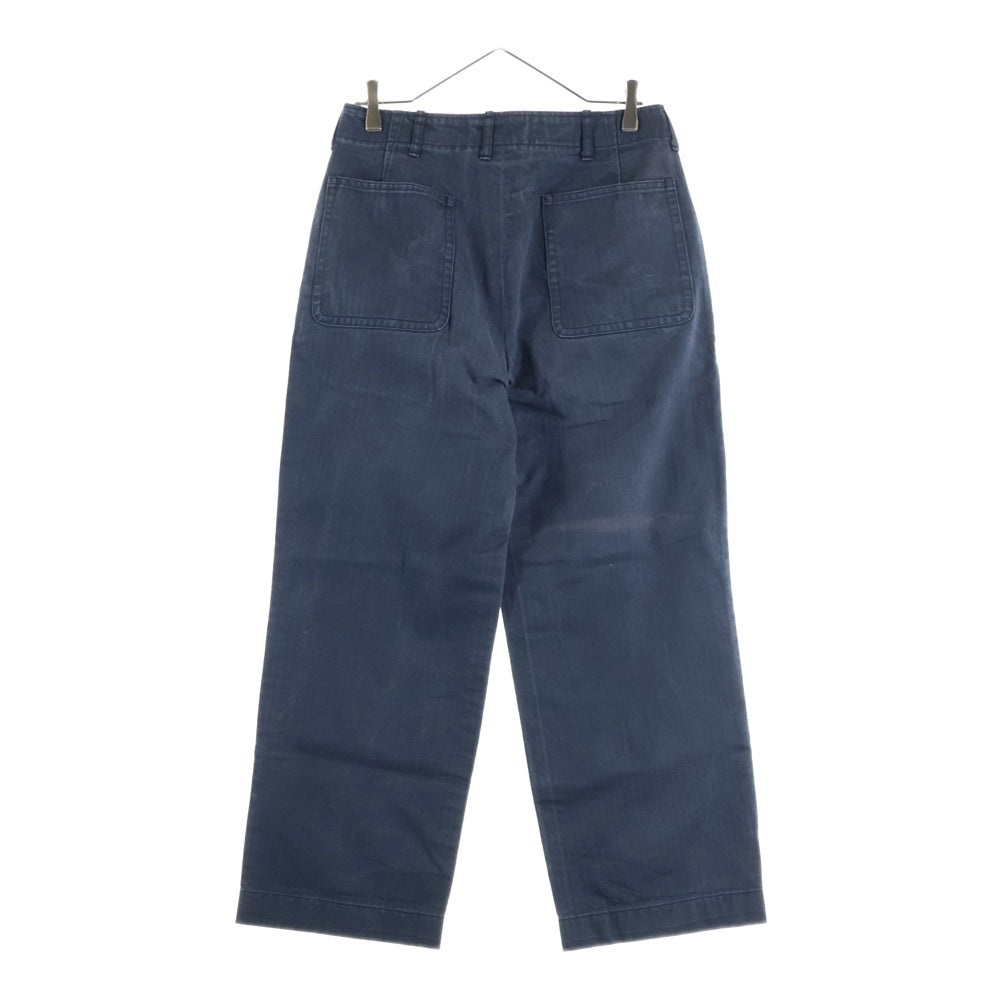BUTCHER PRODUCTS(ブッチャー プロダクツ) WORK PANTS ボタンフライ ワークパンツ ネイビー