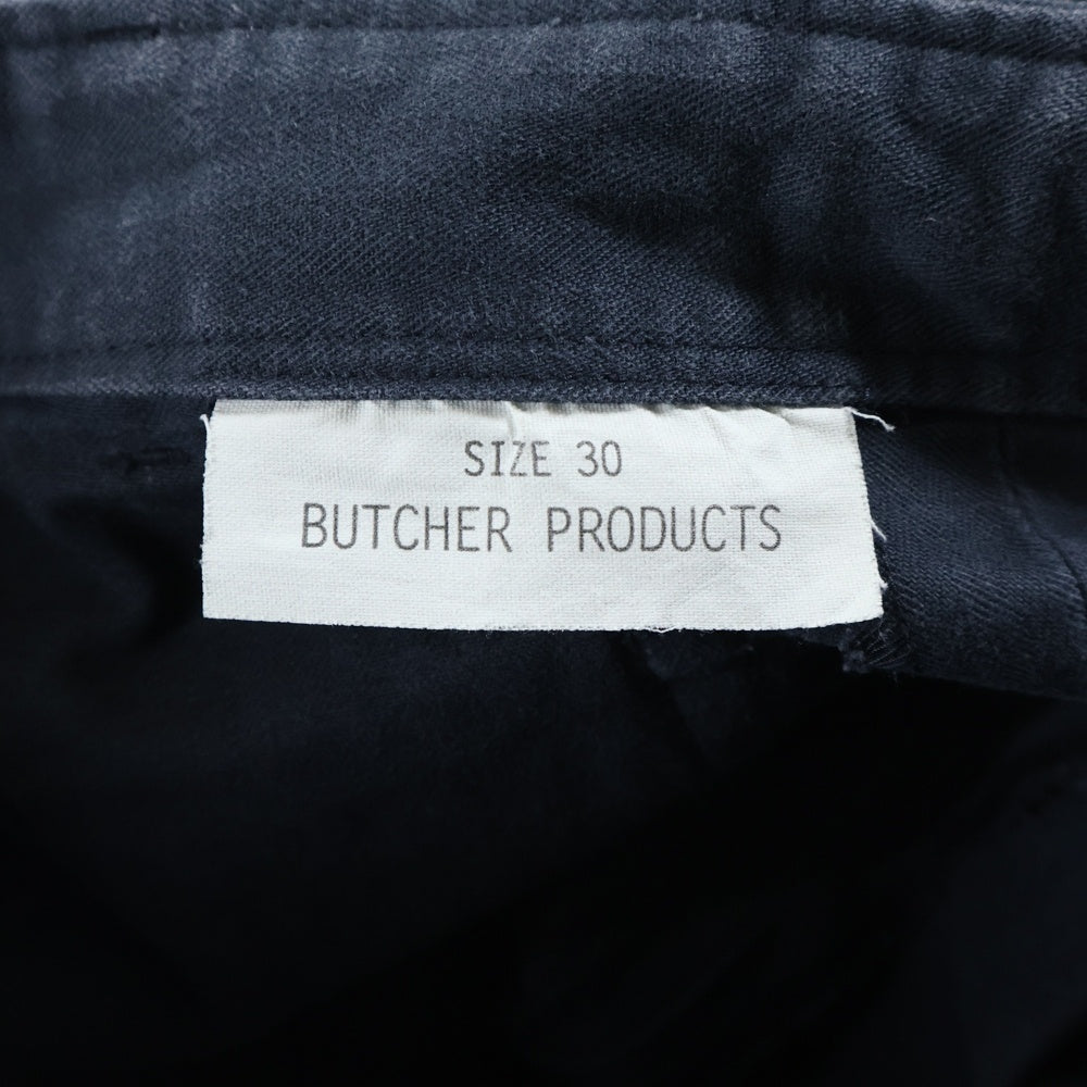 BUTCHER PRODUCTS(ブッチャー プロダクツ) WORK PANTS ボタンフライ ワークパンツ ネイビー