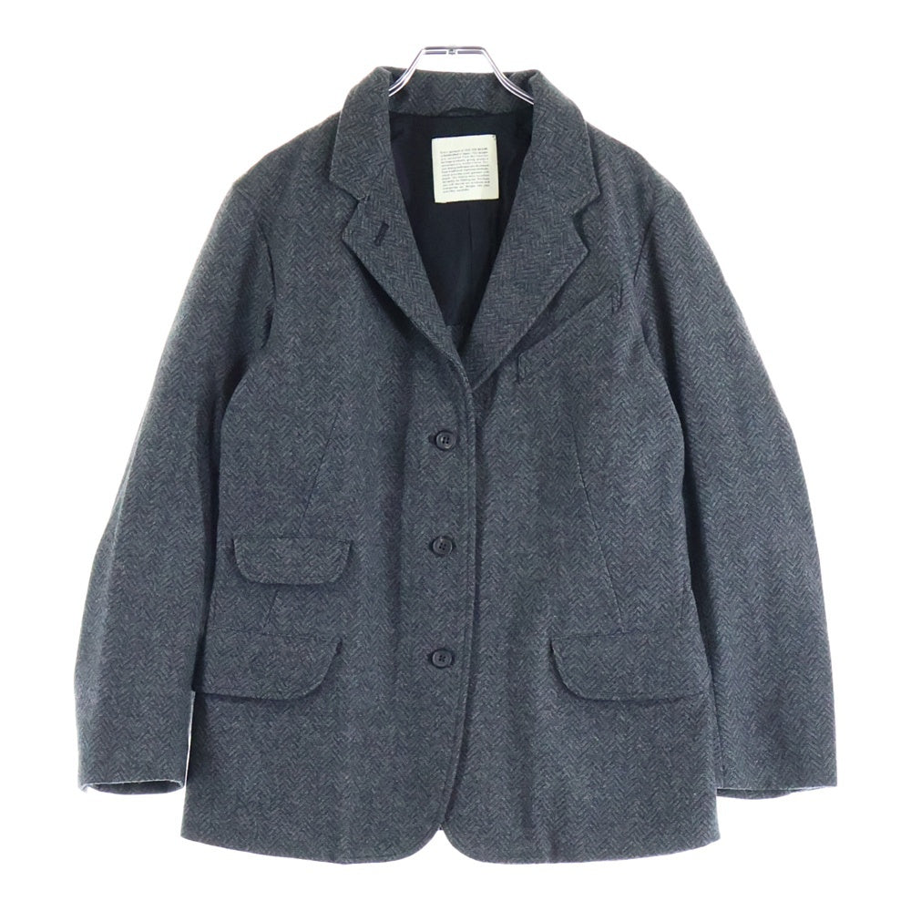 OLD JOE(オールドジョー) Tweed Sack Jacket リネン混紡ウール ツイードサック テーラードジャケット グレー 162-JK01