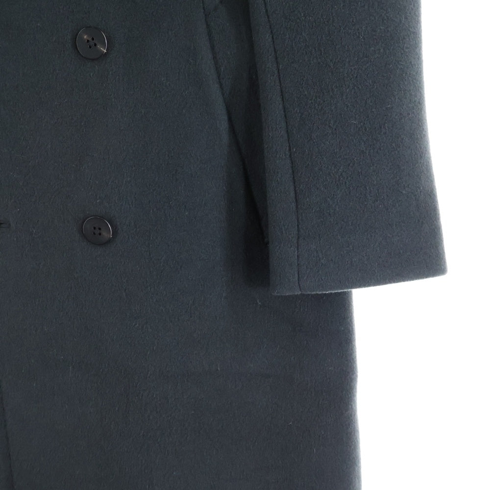 OLD JOE(オールドジョー) BEAVER CLOTH DOUBLE BREASTED COAT ビーバークロス ダブルブレスト カシミヤ混 ウールロングコート ブラック 172JK11