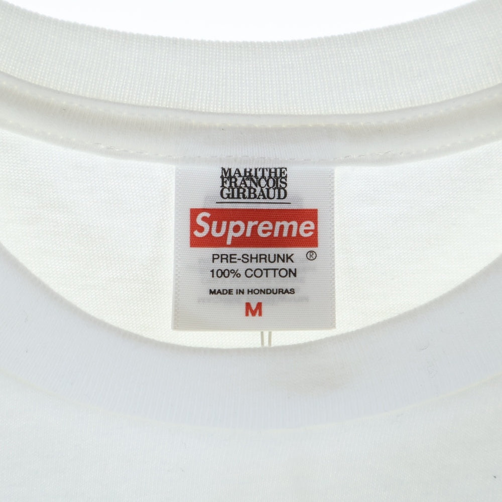 SUPREME(シュプリーム) 25SS ×Marithe Francois Girbaud Tee マリテフランソワジルボー クルーネック 半袖Tシャツ カットソー ホワイト