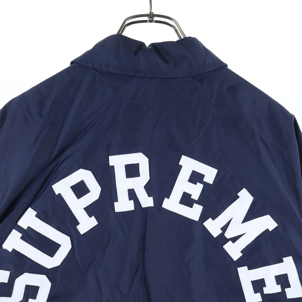 Supreme week11 コーチナイロンジャケット 青 S レシートあり SUPREME