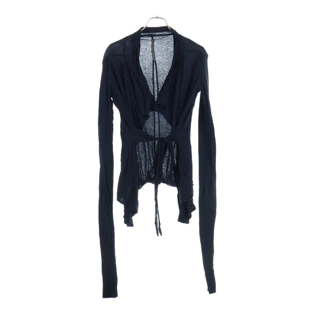 Rick Owens Lilies(リックオウエンスリリーズ) 長袖シャツ カーディガン ブラック レディース LI2700-LD