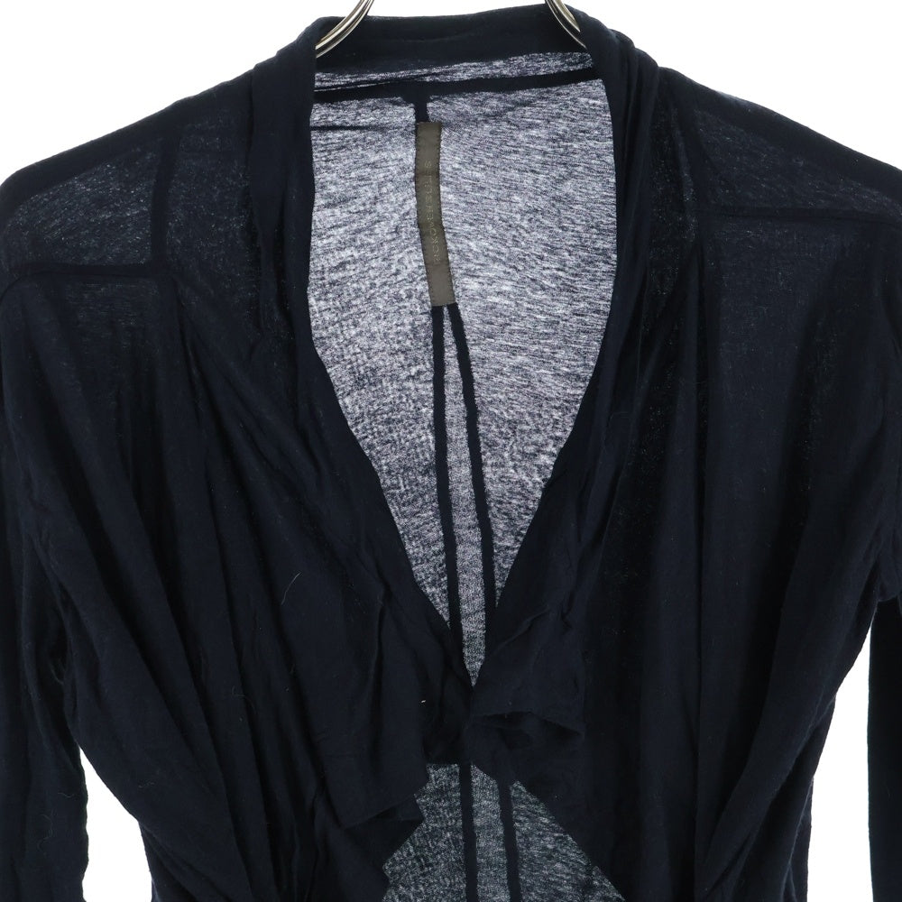 Rick Owens Lilies(リックオウエンスリリーズ) 長袖シャツ カーディガン ブラック レディース LI2700-LD