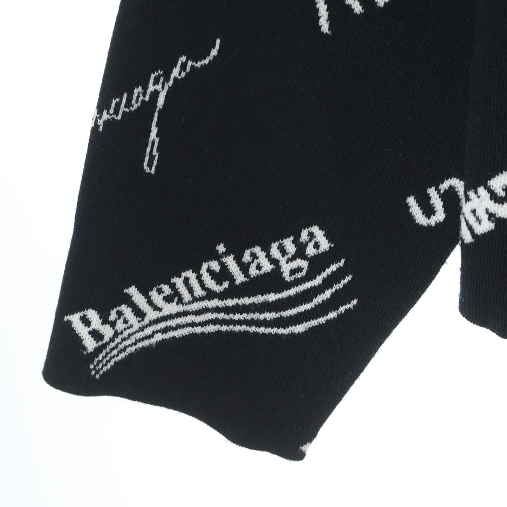 BALENCIAGA(バレンシアガ) 23SS Logomania All Over Cardigan 総柄
