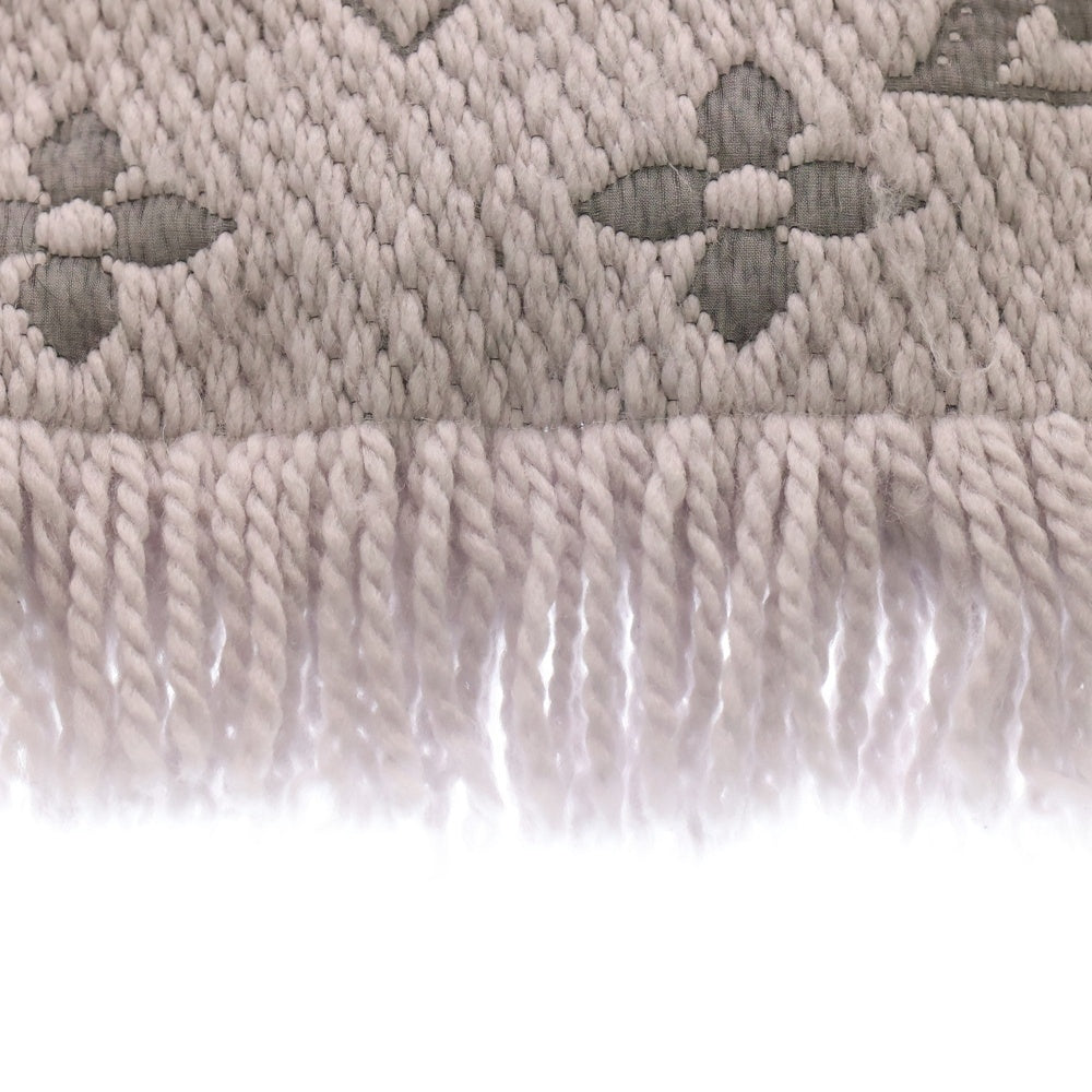 LOUIS VUITTON(ルイヴィトン) エシャルプ ロゴマニア シルク混 ウール