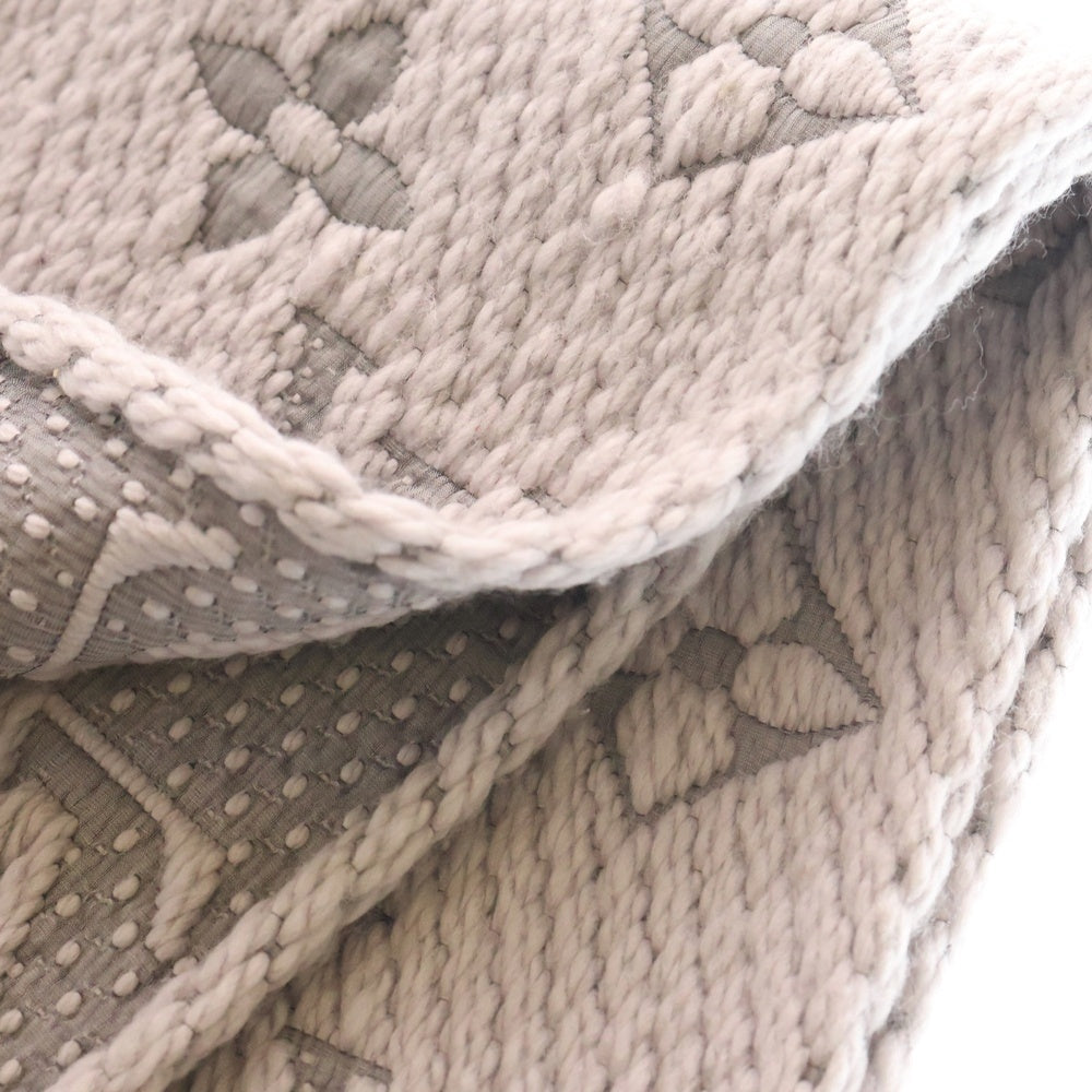 LOUIS VUITTON(ルイヴィトン) エシャルプ ロゴマニア シルク混 ウール