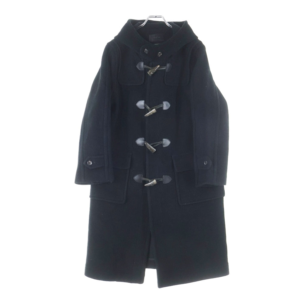 NO BRAND(ノーブランド) GALERIE VIE(ギャルリー ヴィー) メルトンウールピーコート ブラック
