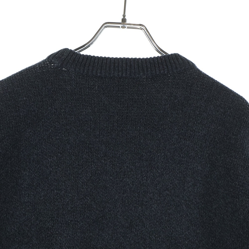 FEAR OF GOD ESSENTIALS(フィアオブゴッド エッセンシャルズ) KNIT SWEATER ロゴクルーネックニットセーター グレー