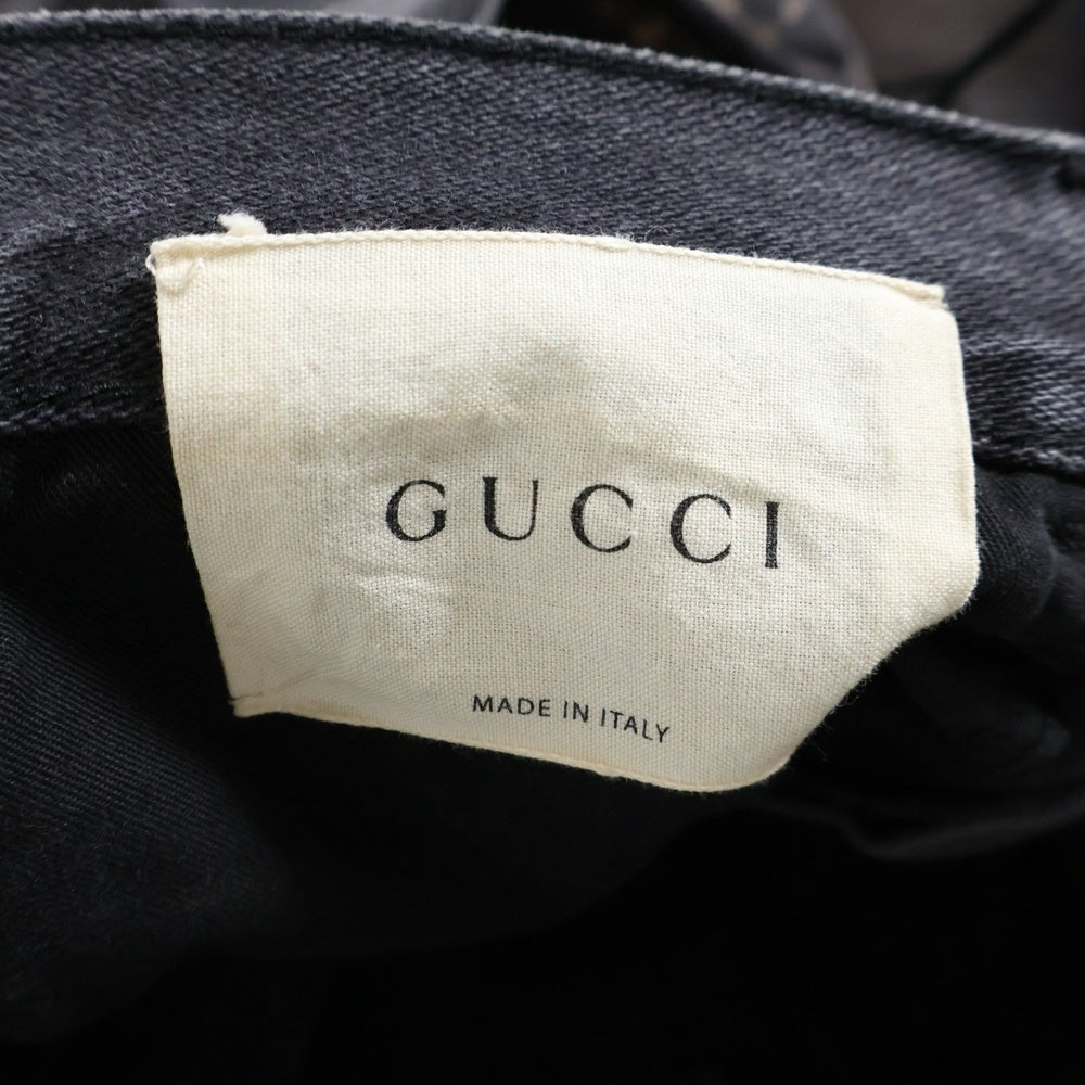 GUCCI(グッチ) 17SS Tie Die Deinm Pants タイダイ ブリーチ加工デニム