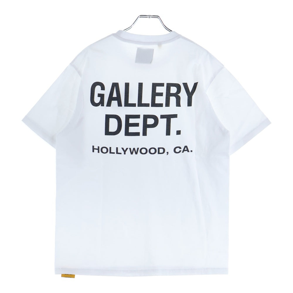 GALLERY DEPT.(ギャラリーデプト) Souvenir T-Shirt ロゴプリント半袖Tシャツ ホワイト