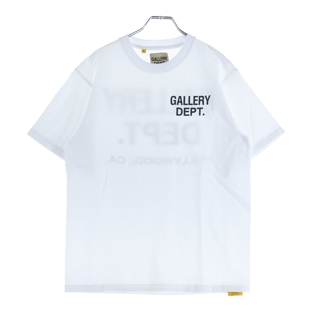 GALLERY DEPT.(ギャラリーデプト) Souvenir T-Shirt ロゴプリント半袖Tシャツ ホワイト