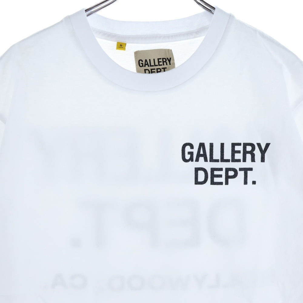 GALLERY DEPT.(ギャラリーデプト) Souvenir T-Shirt ロゴプリント半袖Tシャツ ホワイト