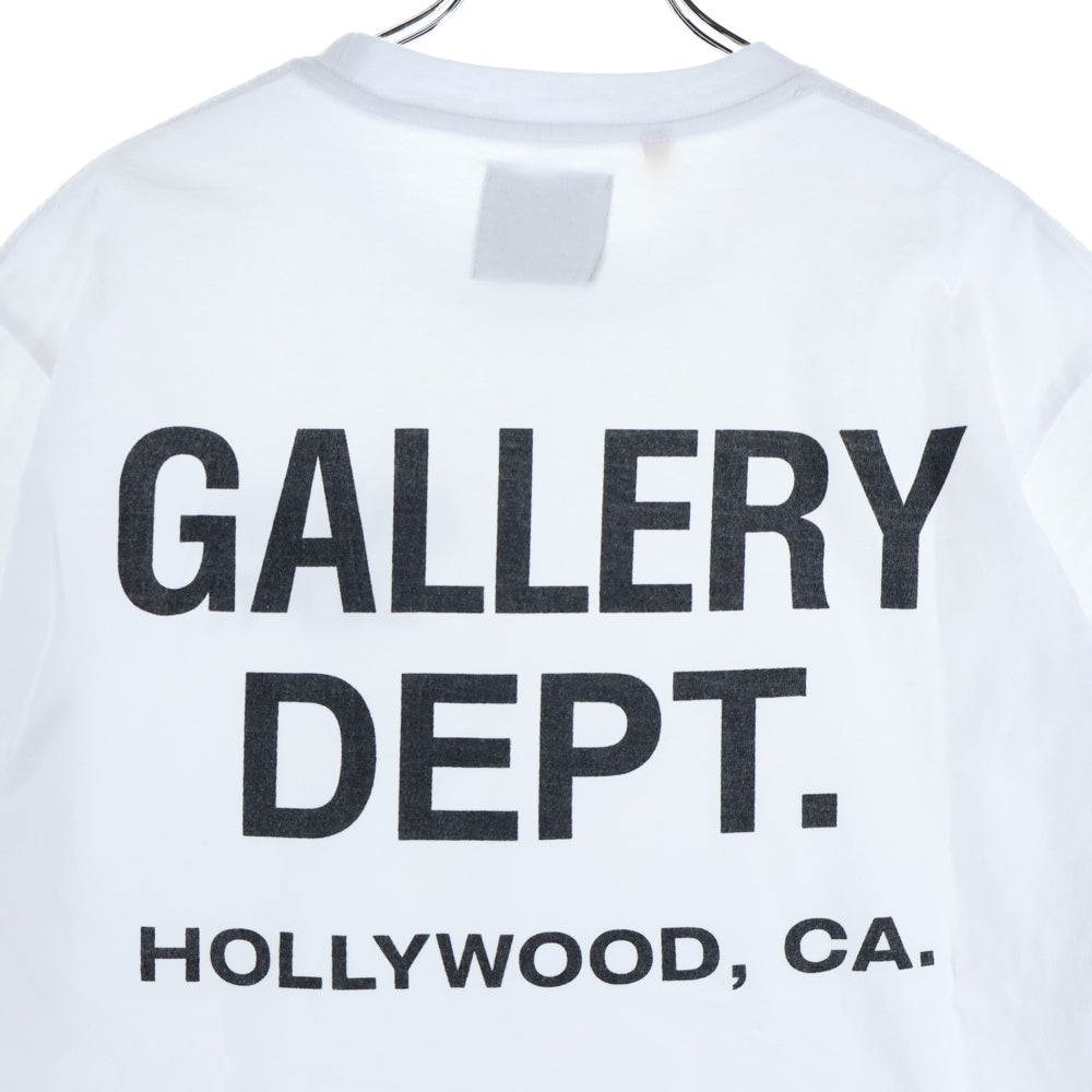 GALLERY DEPT.(ギャラリーデプト) Souvenir T-Shirt ロゴプリント半袖Tシャツ ホワイト