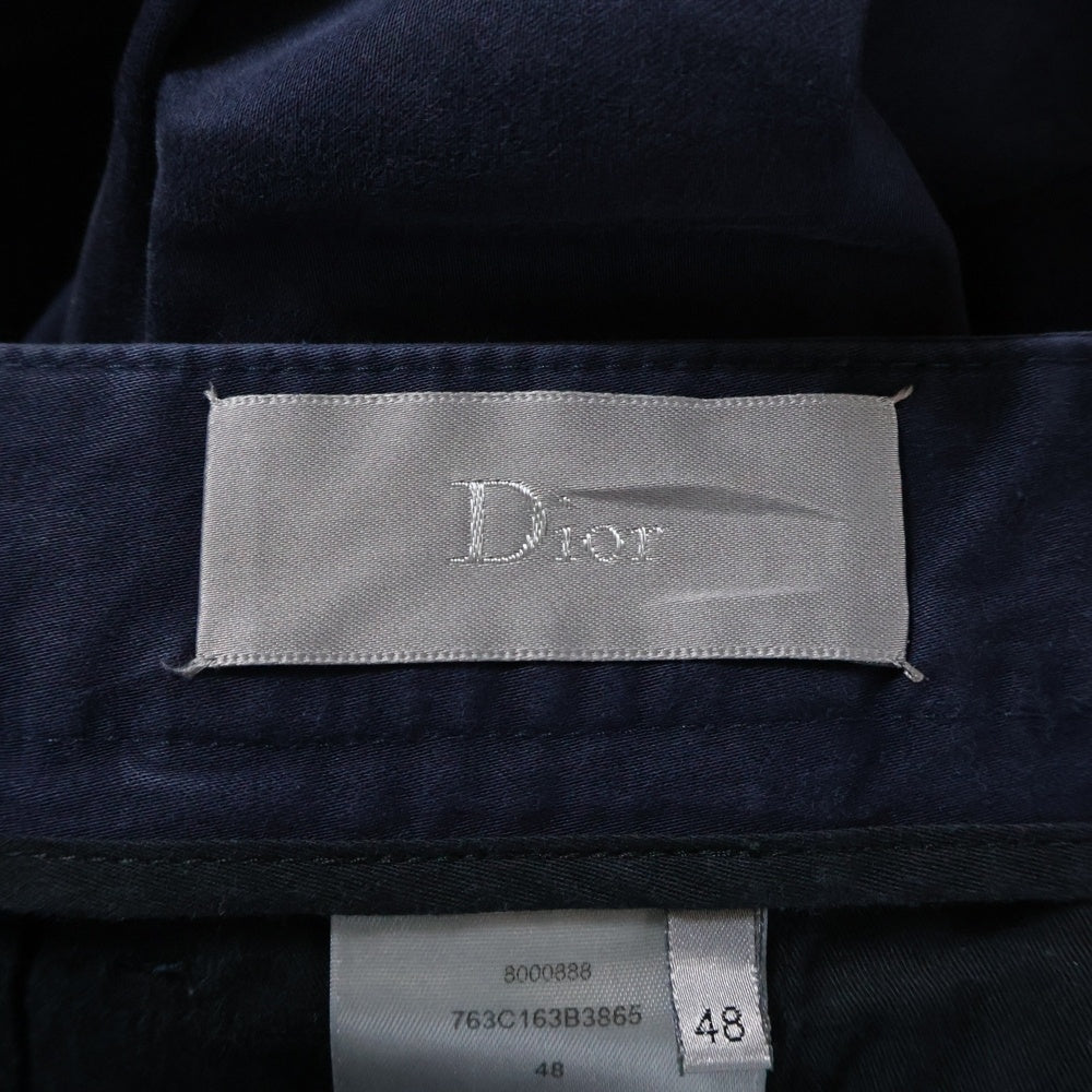 DIOR(ディオール) 17AW Bee刺繍 ストレートパンツ ネイビー