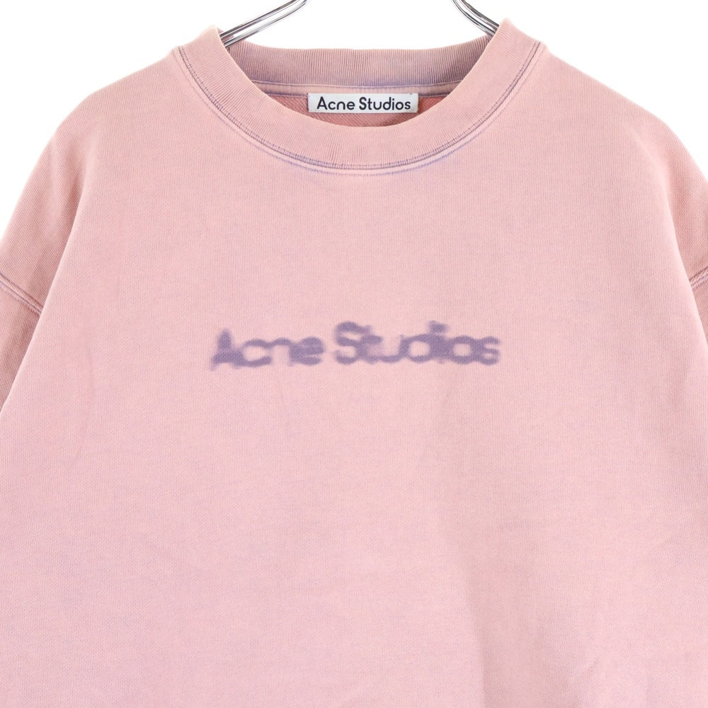 Acne Studios(アクネ ストゥディオズ) Sweatshirt クルーネックスウェットトレーナー ピンク AI0141-
