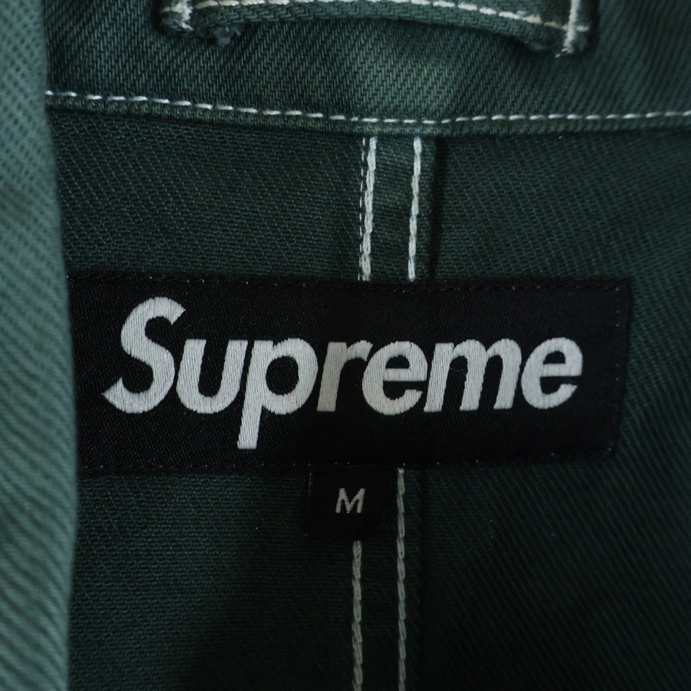 SUPREME(シュプリーム) 18SS Washed Work Trench Coat ロゴ刺繍