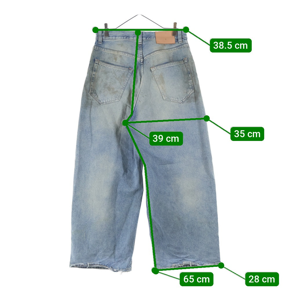 Acne Studios(アクネ ストゥディオズ) 2023 Penicillin スーパーバギーフィットジーンズ ワイドデニムパンツ インディゴ C00054