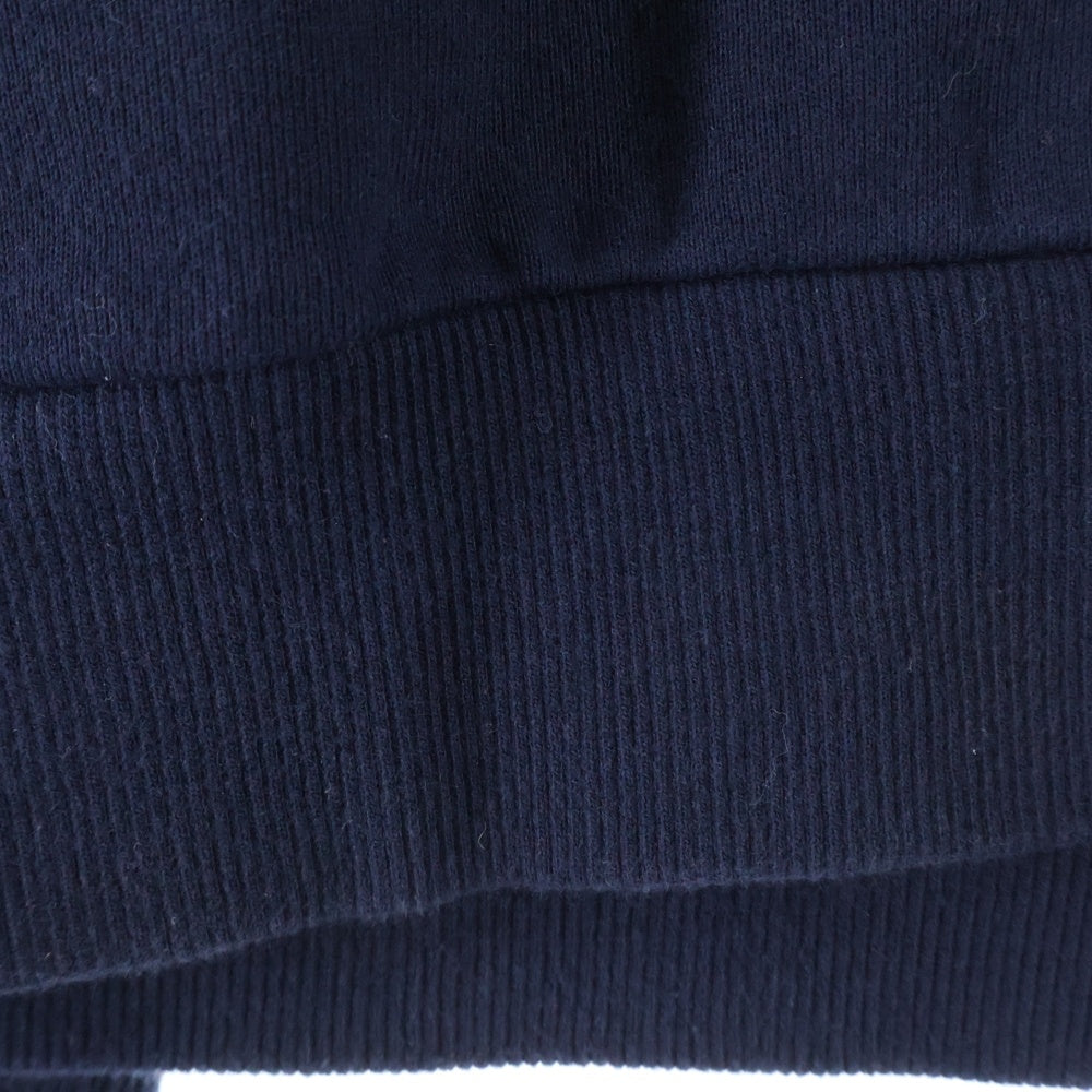LACOSTE(ラコステ) フロントロゴ刺繍 クルーネックスウェット ネイビー SH388E