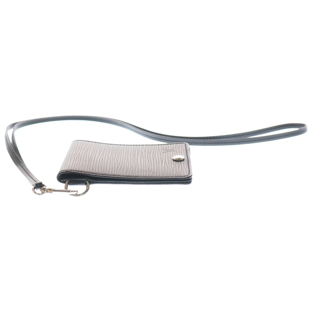 LOUIS VUITTON(ルイヴィトン) ポルトカルトID バンドリエール エピ カードケース ブラック M60082